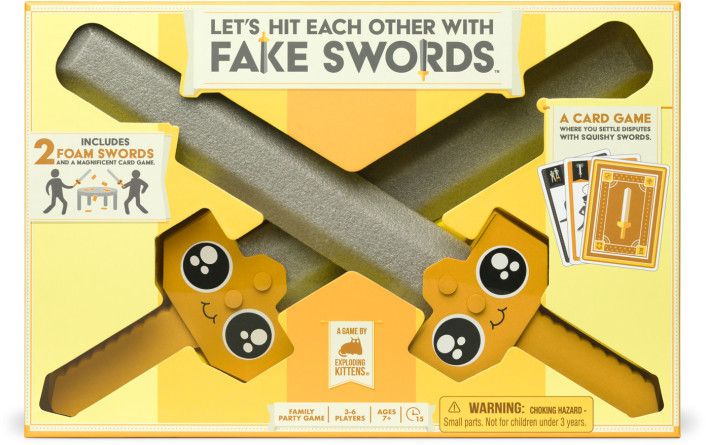 Let's Hit Each Other With Fake Swords