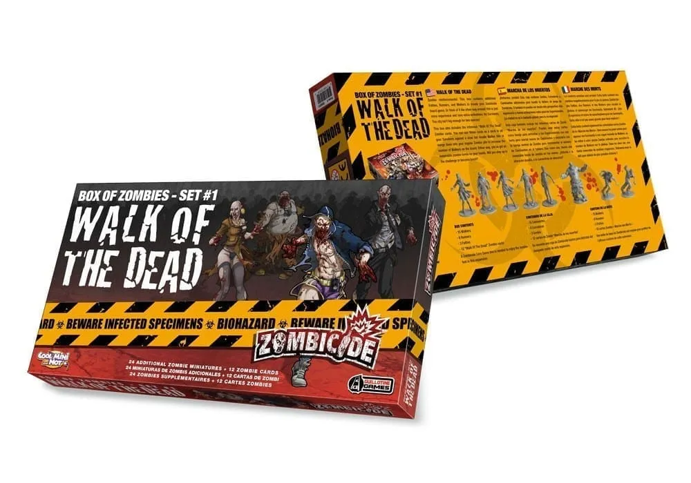 Zombicide : Walk of the Dead Box of Zombies Set 1