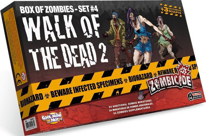 Zombicide : Walk of the Dead 2 - Box of Zombies Set 4