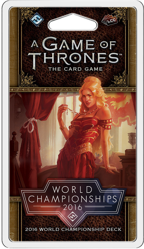 A Game of Thrones : The Card Game Second Edition - 2016 World Championship Deck