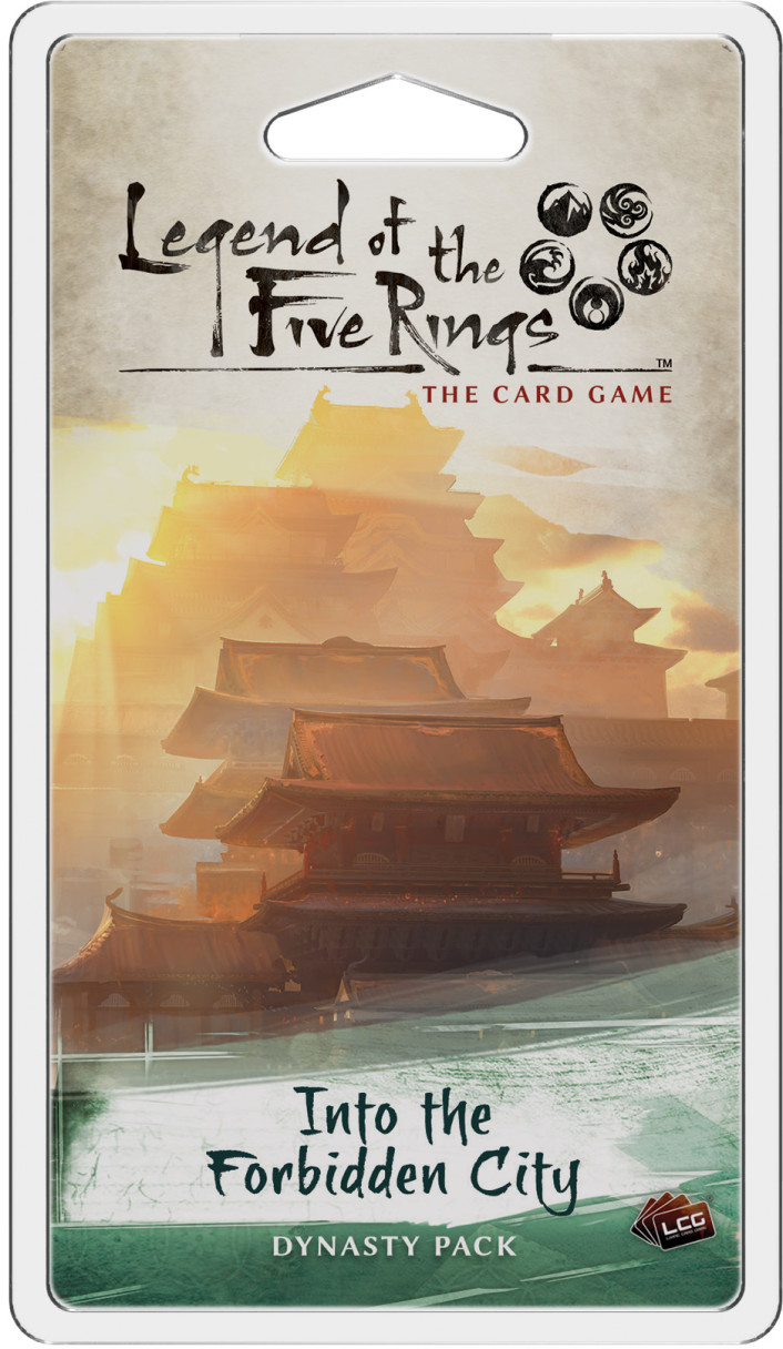 Legend of the Five Rings : The Card Game - Into the Forbidden City Dynasty Pack