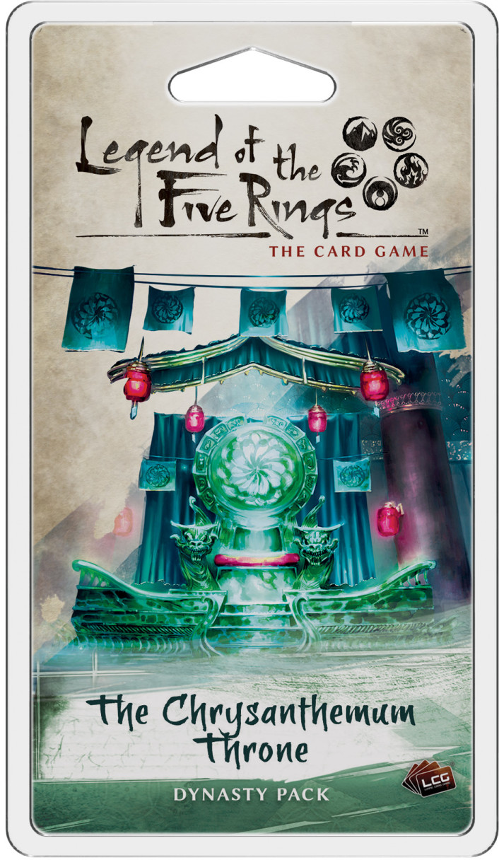 Legend of the Five Rings : The Card Game - The Chrysanthemum Throne Dynasty Pack