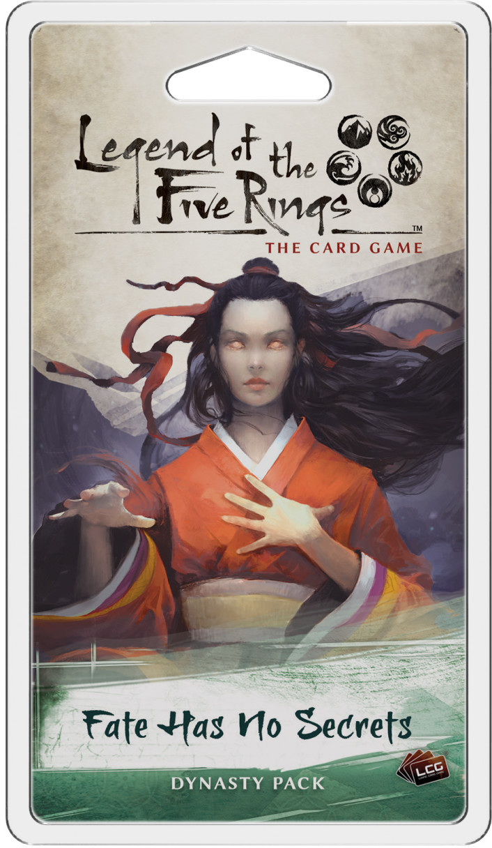 Legend of the Five Rings : The Card Game - Fate Has No Secrets Dynasty Pack