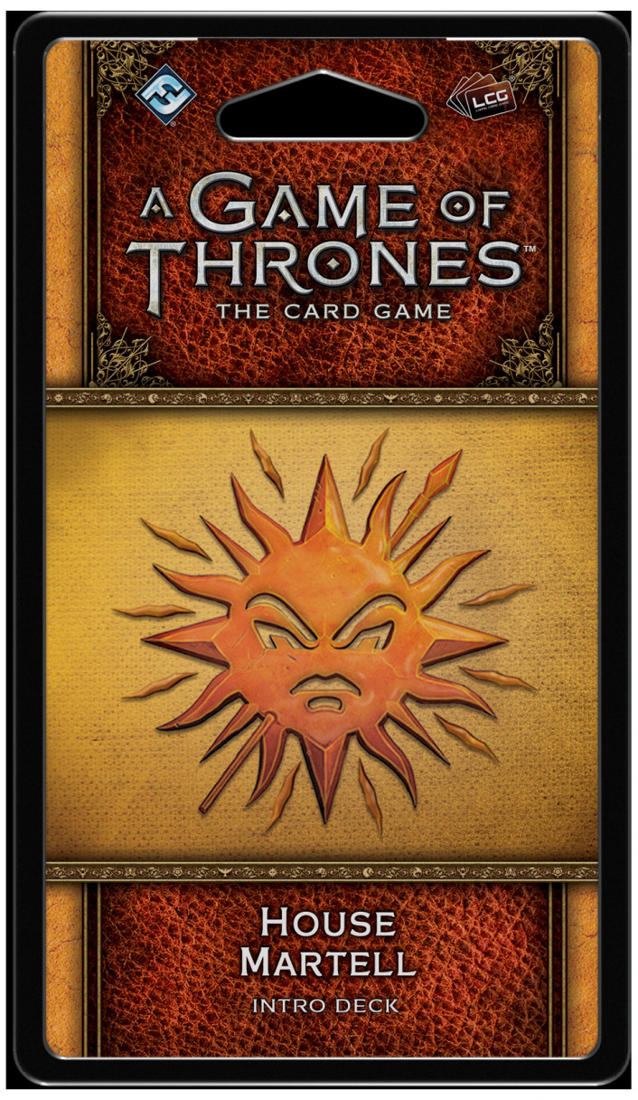 A Game of Thrones : The Card Game Second Edition - House Martell Intro Deck