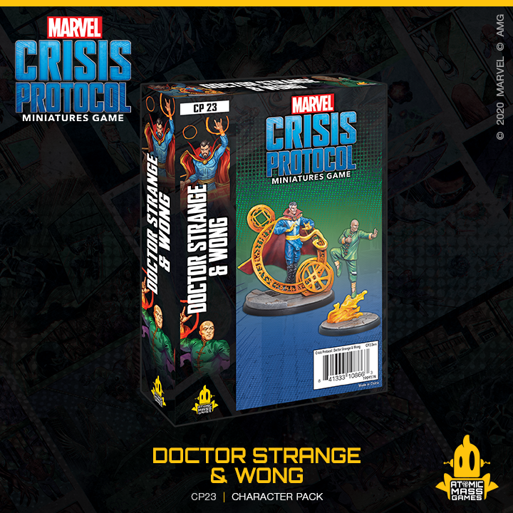 Marvel Crisis Protocol : Doctor Strange and Wong Character Pack