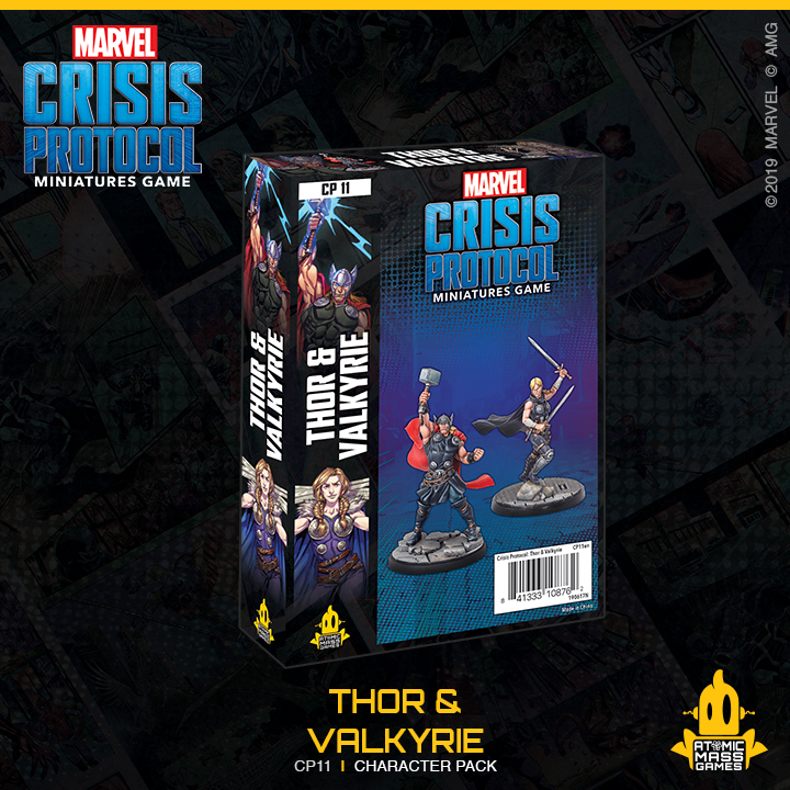 Marvel Crisis Protocol : Thor and Valkyrie Character Pack