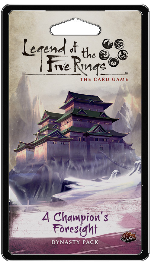 Legend of the Five Rings : The Card Game - A Champions Foresight Dynasty Pack