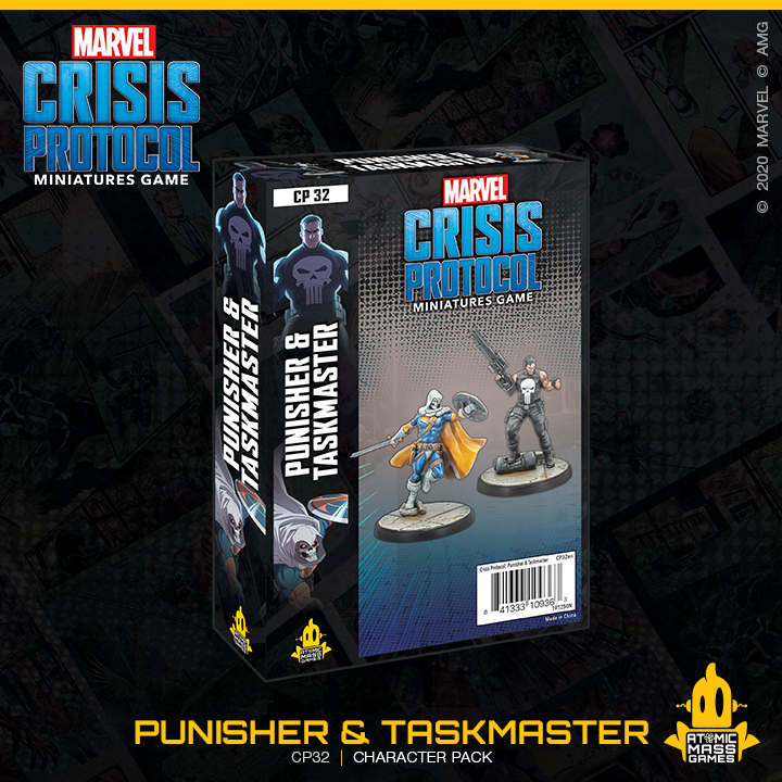 Marvel Crisis Protocol : Punisher and Taskmaster Character Pack