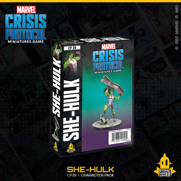 Marvel Crisis Protocol : She-Hulk Character Pack