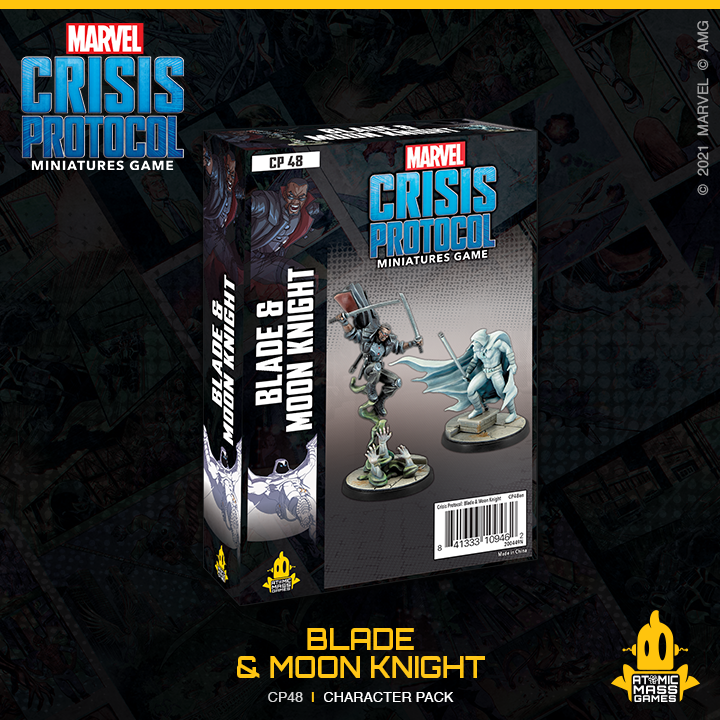 Marvel Crisis Protocol : Blade and Moon Knight Character Pack