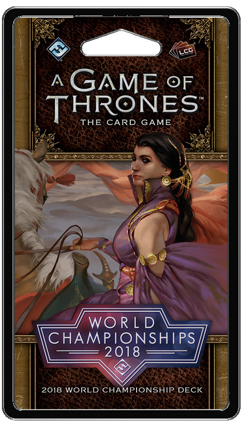 A Game of Thrones : The Card Game Second Edition - 2018 World Championship Deck