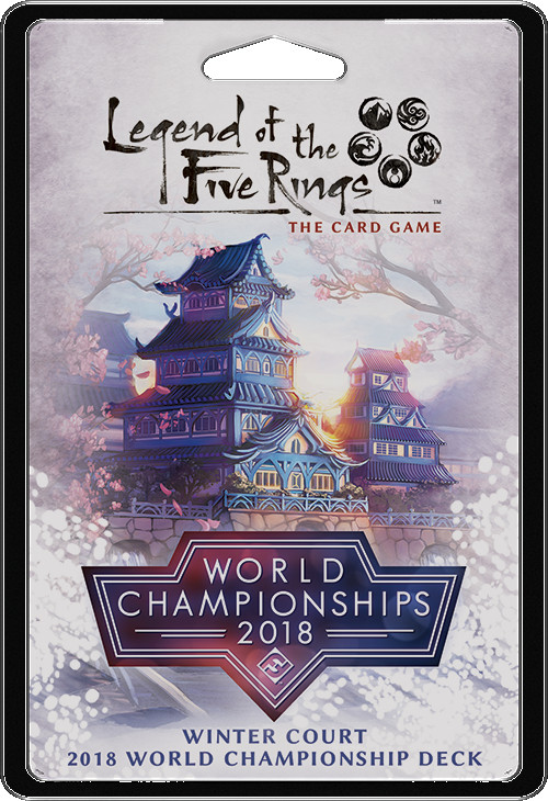 Legend of the Five Rings : The Card Game - Winter Court 2018 World Championship Deck