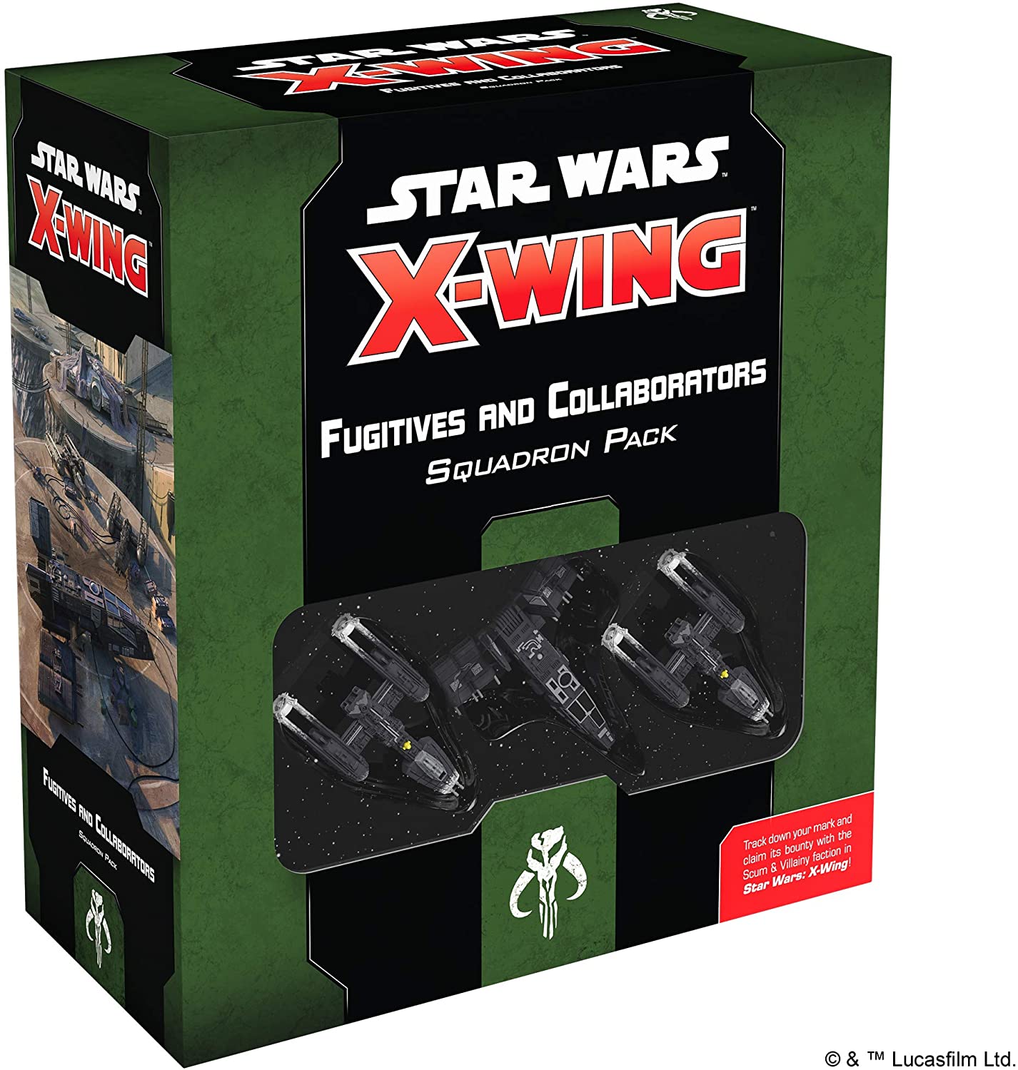 Star Wars : X-Wing Second Edition - Fugitives and Collaborators Squadron Pack