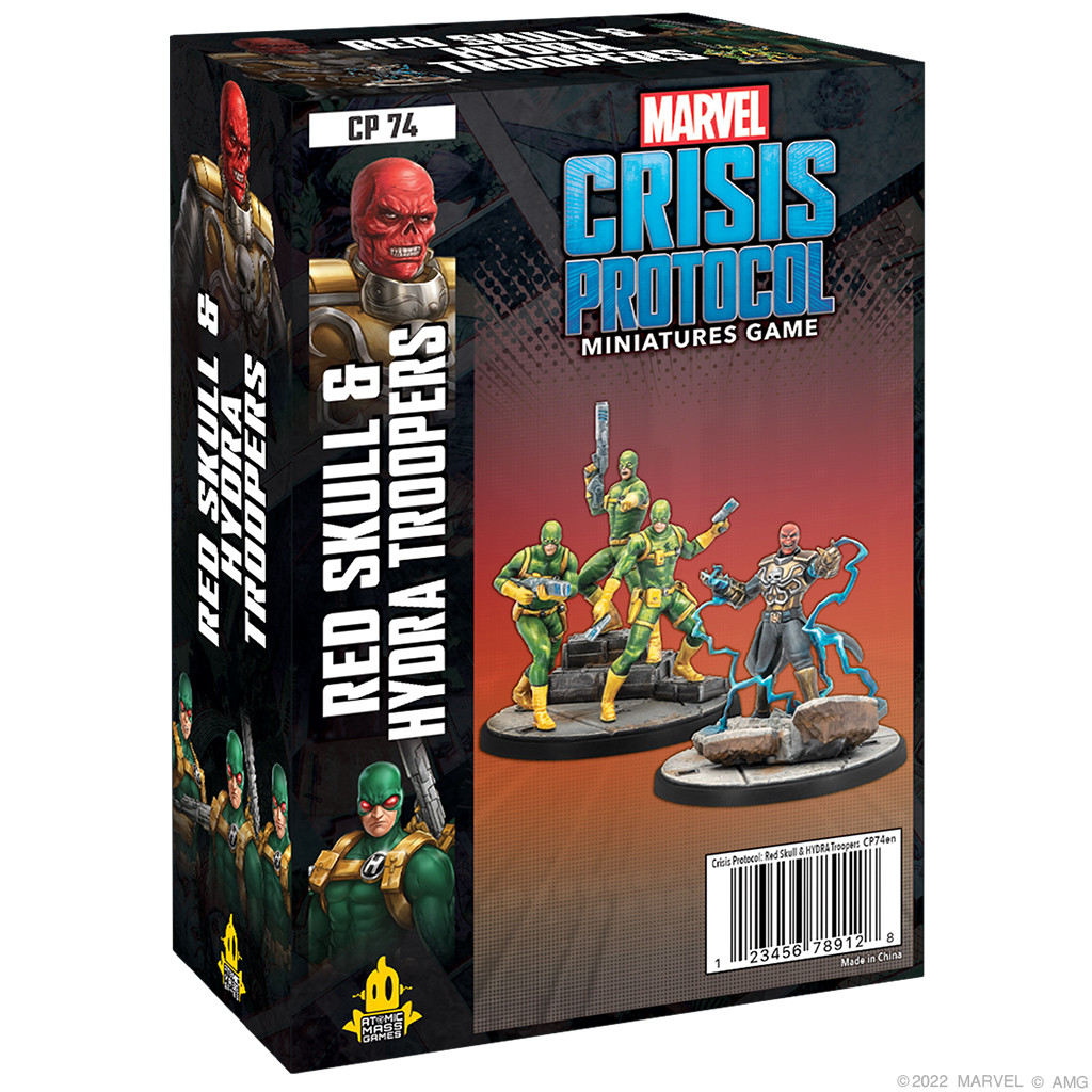 Marvel Crisis Protocol : Red Skull and Hydra Troops Character Pack