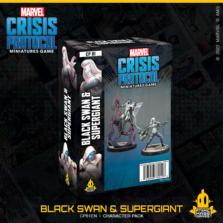 Marvel Crisis Protocol : Black Swan and Supergiant Character Pack