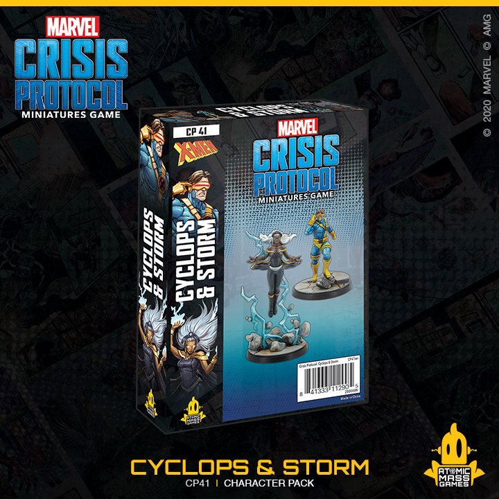 Marvel Crisis Protocol : Storm and Cyclops Character Pack