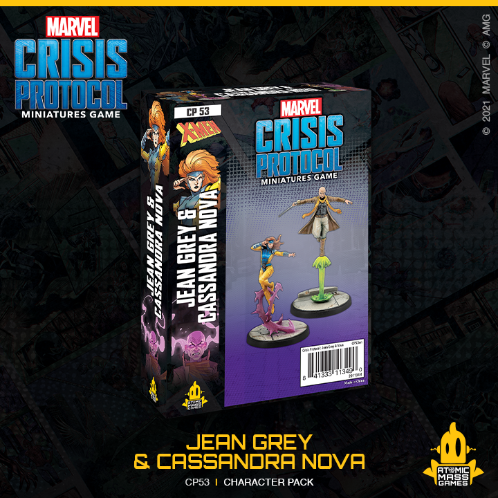 Marvel Crisis Protocol : Jean Grey and Cassandra Nova Character Pack