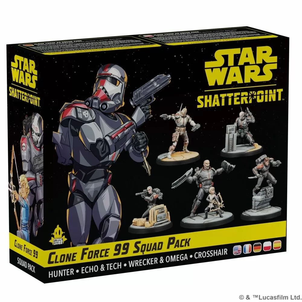 Star Wars : Shatterpoint - Clone Force 99 Squad Pack