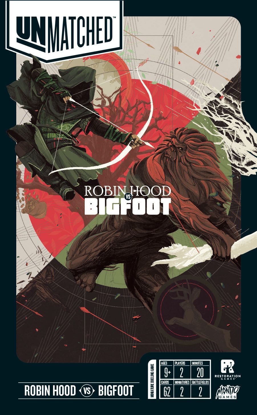 Unmatched : Robin Hood vs. Bigfoot