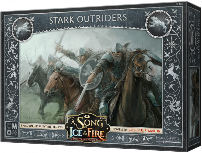 A Song of Ice and Fire : Tabletop Miniatures Game - Stark Outriders