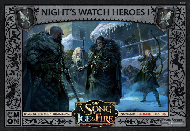 A Song of Ice and Fire : Tabletop Miniatures Game - Nights Watch Heroes #1