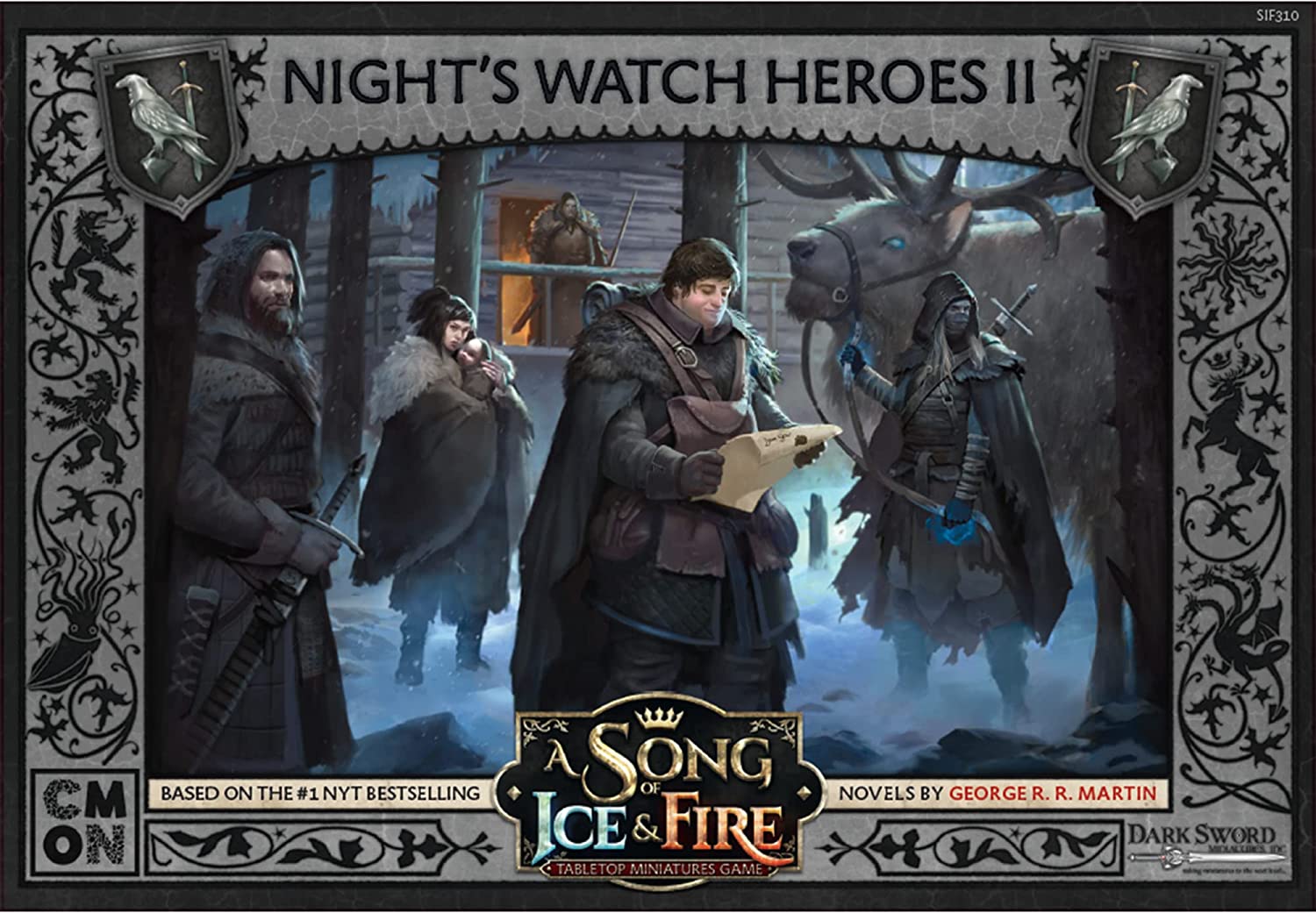 A Song of Ice and Fire : Tabletop Miniatures Game - Nights Watch Heroes #2