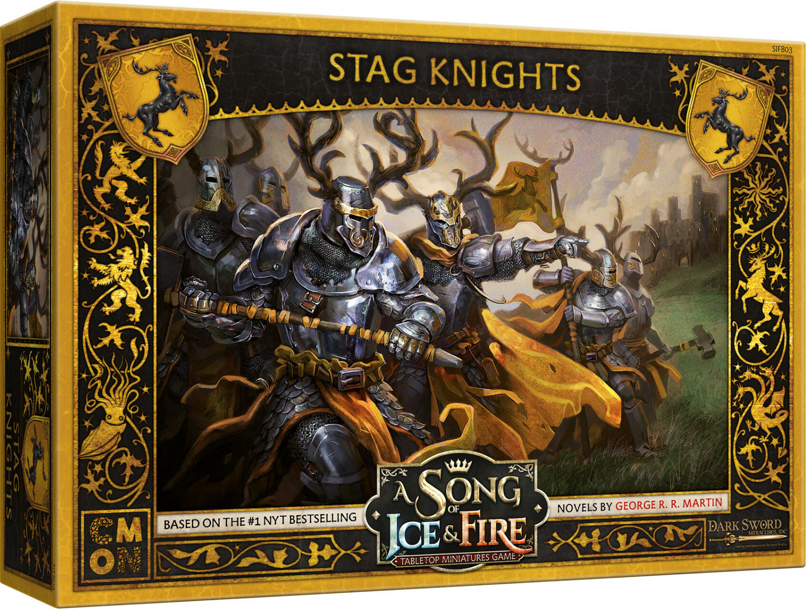 A Song of Ice and Fire : Tabletop Miniatures Game - Baratheon Stag Knights