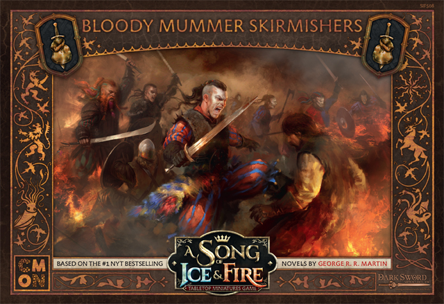 A Song of Ice and Fire : Tabletop Miniatures Game - Bloody Mummers Skirmishers