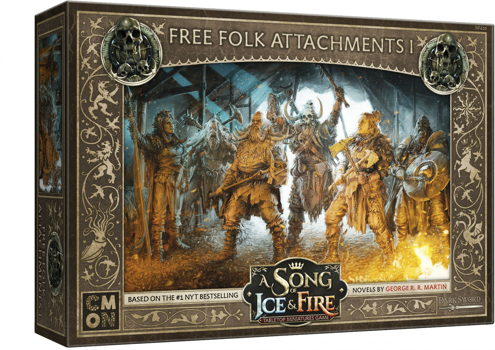 A Song of Ice and Fire : Tabletop Miniatures Game - Free Folk Attachments #1