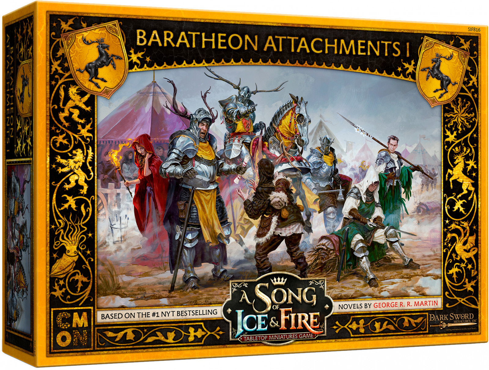 A Song of Ice and Fire : Tabletop Miniatures Game - Baratheon Attachments #1