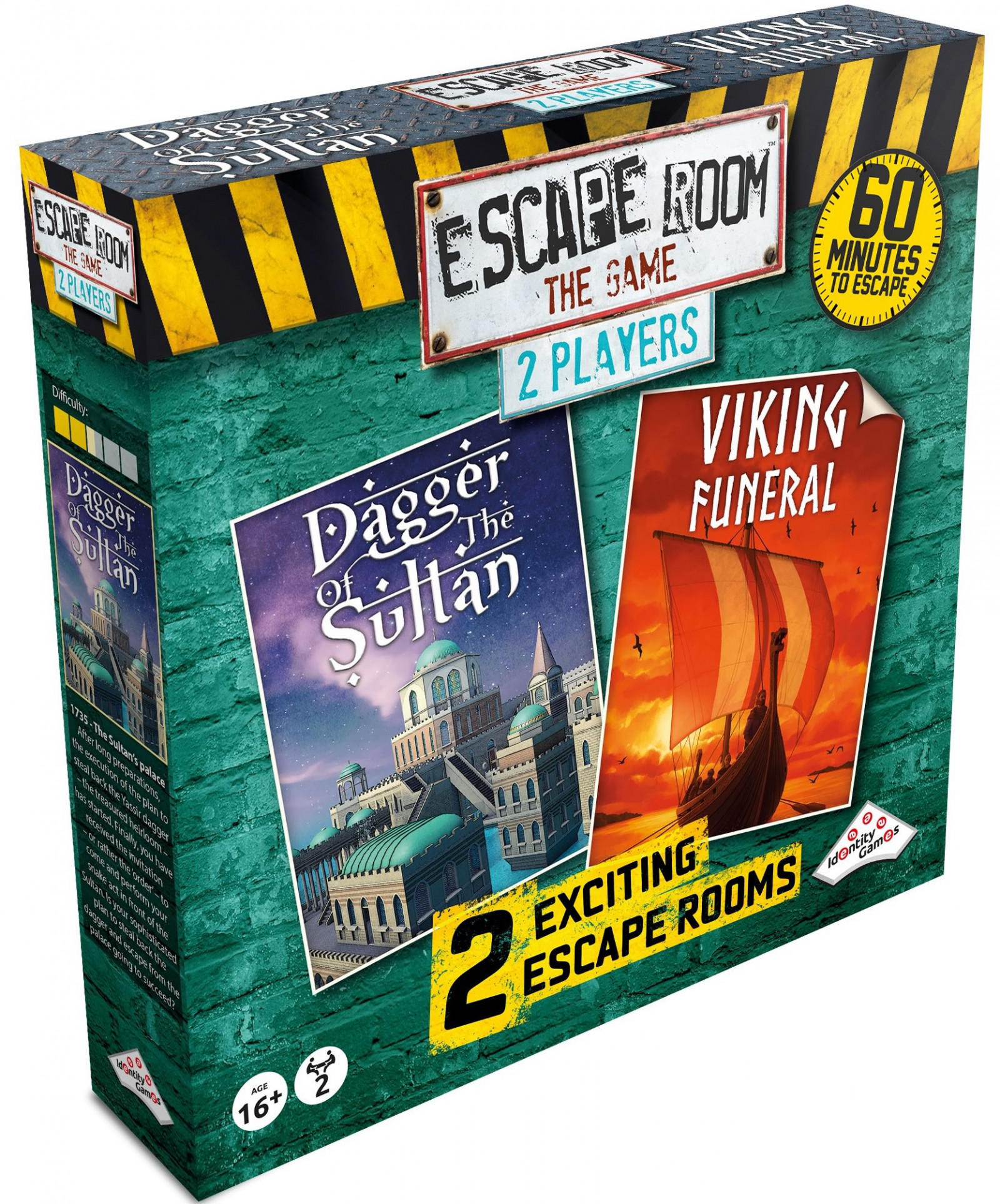 Escape Room The Game : Dagger Of The Sultan and Viking Funeral Expansion