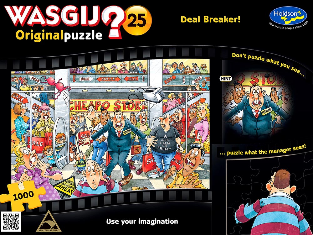 Wasgij : Original #25 - Deal Breaker! 1000pc