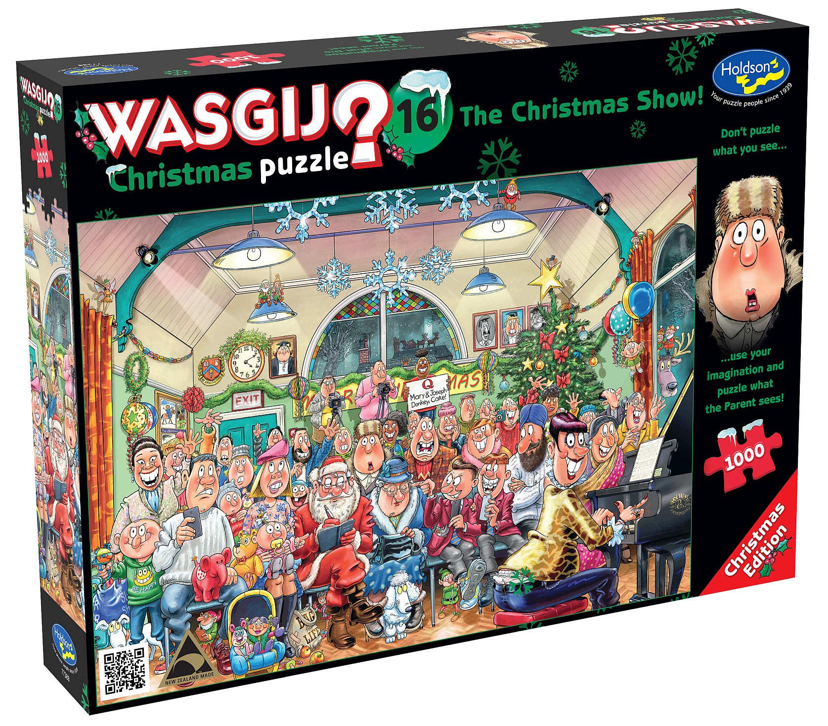 Wasgij : Christmas #16 - The Christmas Show! 1000pc