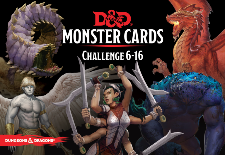 Dungeons and Dragons : Spellbook Cards - Monster Cards 6-16