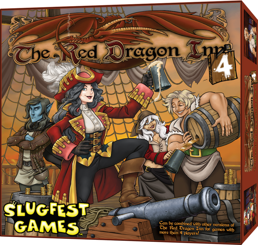 The Red Dragon Inn : 4 Card Game