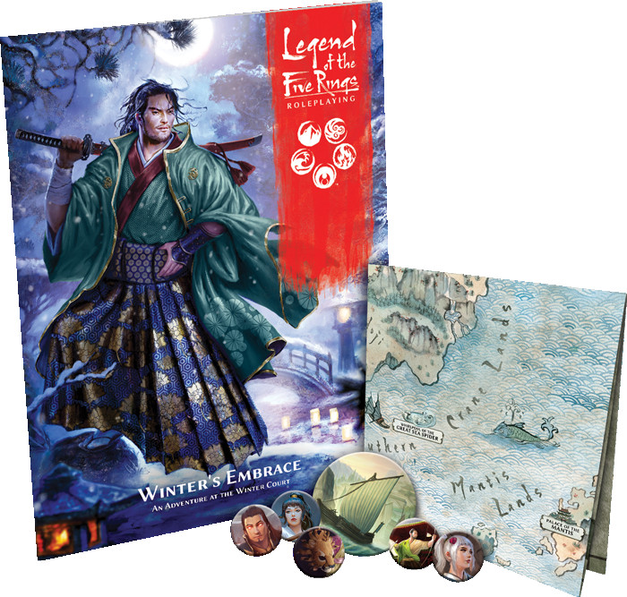 Legend of Five Rings : Role Playing Game - Winter's Embrace Adventure Book