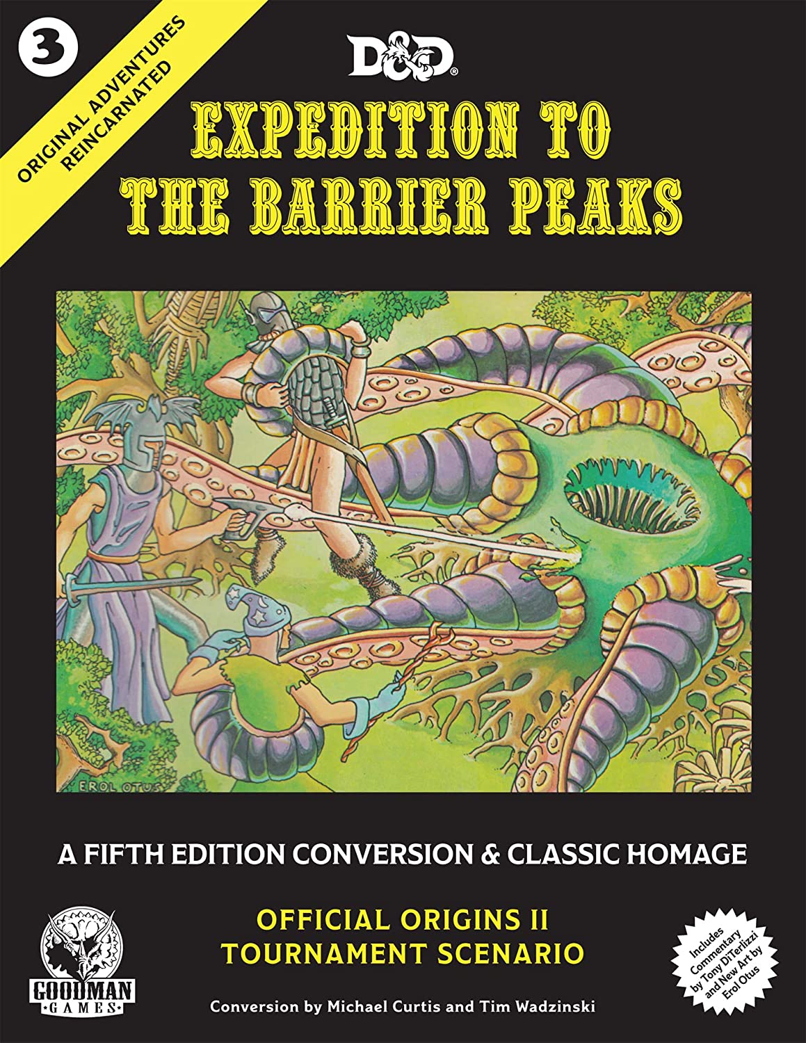 Dungeons and Dragons : Original Adventures Reincarnated #3 - Expedition to the Barrier Peaks Supplement Hardback