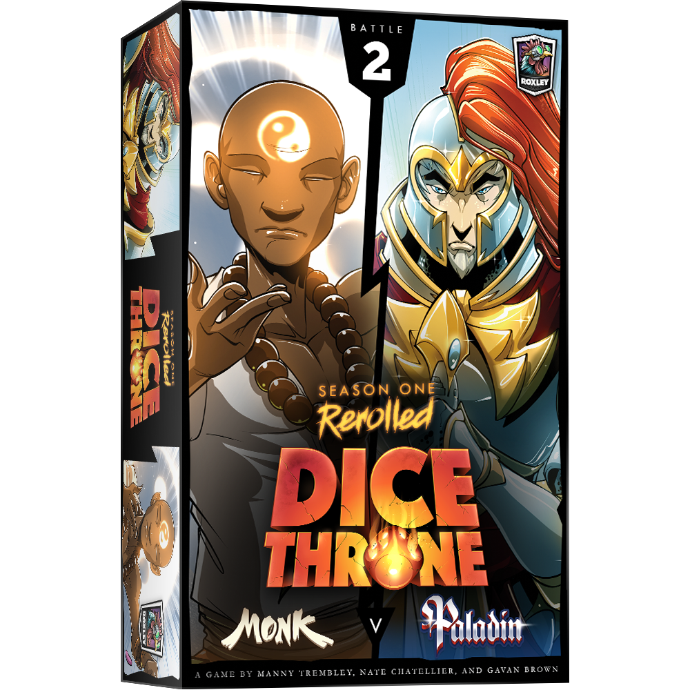 Dice Throne : Season 1 Rerolled - Monk v Paladin Box 2