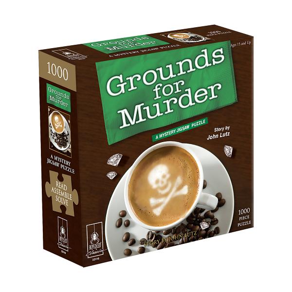 Bepuzzled : Grounds for Murder - A Mystery Jigsaw Puzzle 1000pc