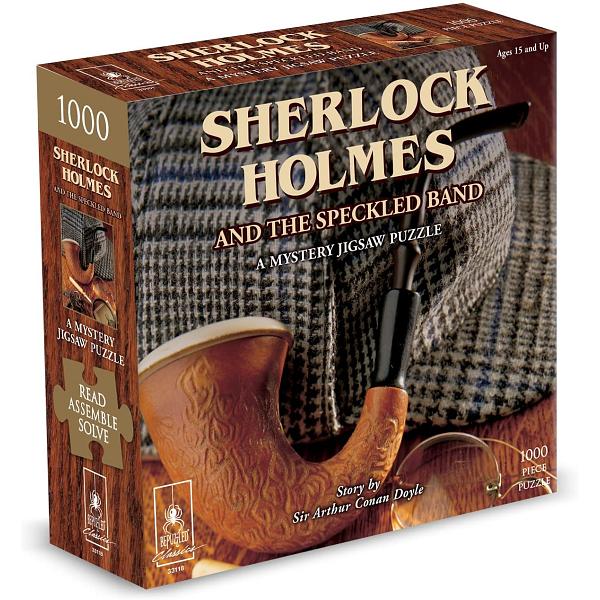 Bepuzzled : Sherlock Holmes and The Speckled Band - A Mystery Jigsaw Puzzle 1000pc