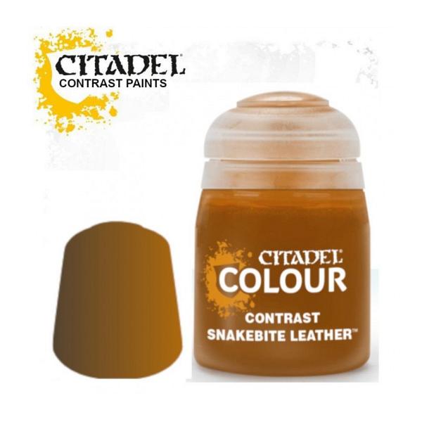 Citadel Contrast Paint : Snakebite Leather