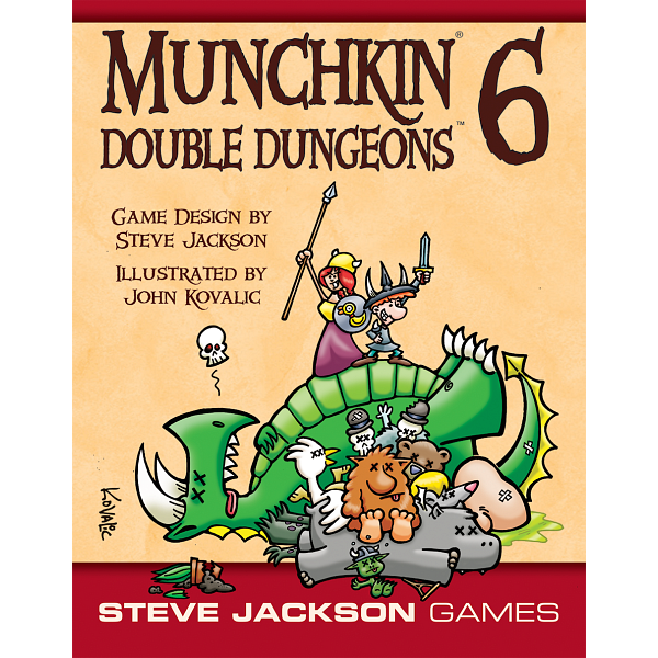 Munchkin : 6 Double Dungeons Expansion