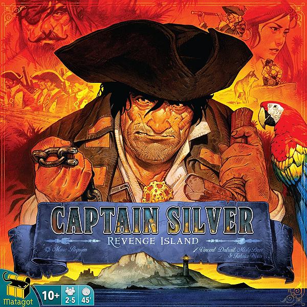 Treasure Island : Captain Silver – Revenge Island Expansion