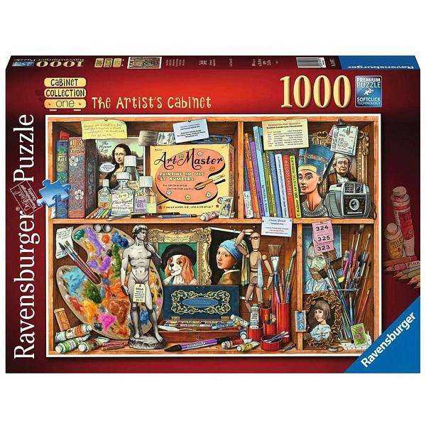 Ravensburger Jigsaw Puzzle : The Artists Cabinet 1000pc