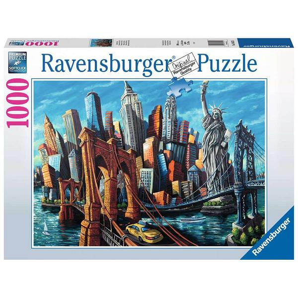 Ravensburger Jigsaw Puzzle : Welcome to New York 1000pc