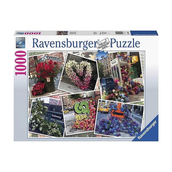 Ravensburger Jigsaw Puzzle : NYC Flower Flash Puzzle 1000pc