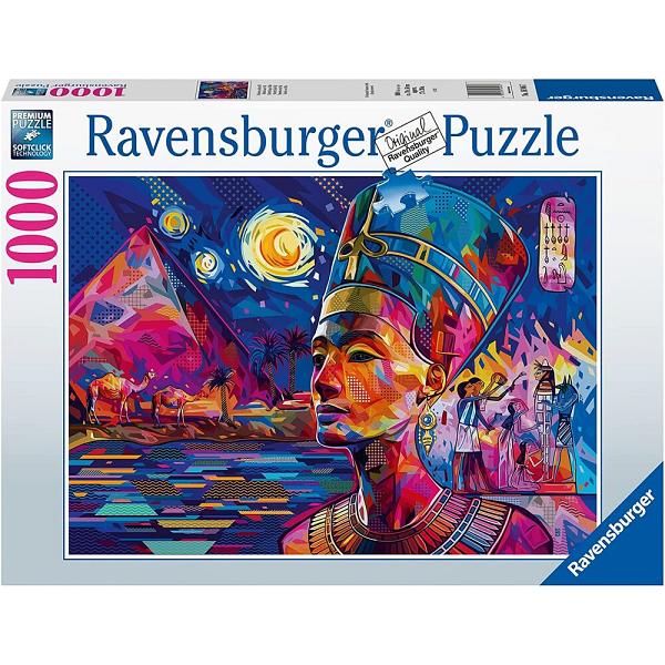 Ravensburger Jigsaw Puzzle : Nefertiti on the Nile 1000pc