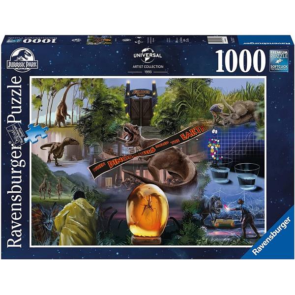 Ravensburger Jigsaw Puzzle : Jurassic Park Jigsaw 1000pc