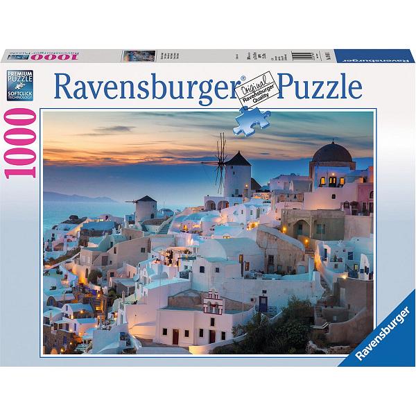 Ravensburger Jigsaw Puzzle : Evening in Santorini 1000pc