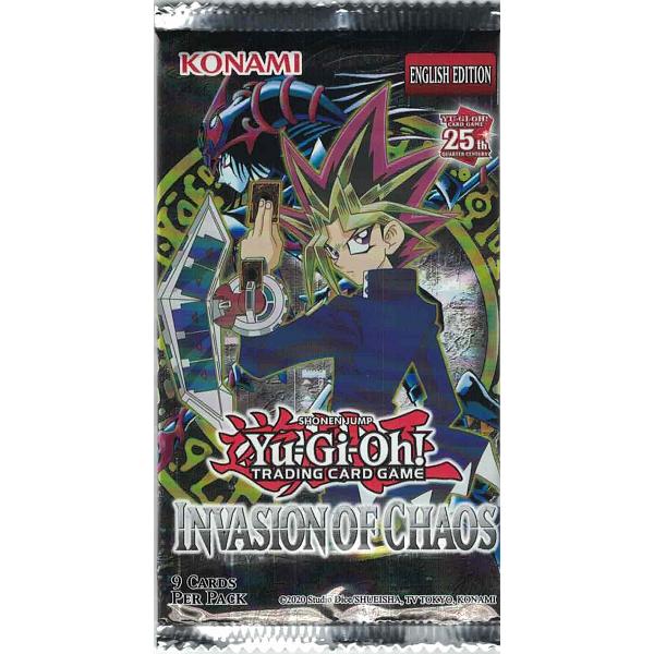 Yu-Gi-Oh! : Invasion of Chaos Booster Pack (25th Anniversary Edition)